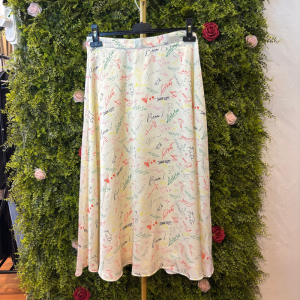 Gonna Midi a Ruota Vero Moda con Stampa Grafica All-Over