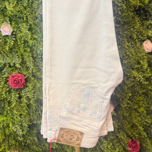 Jeans Panna Donna Fiorucci Collezione Naomi Campbell